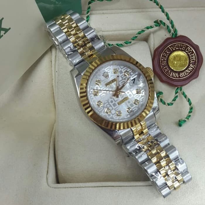 JAM TANGAN WANITA ROLEX OYSTER DATEJUST 31MM DIAMOND MIYOTA JAPAN