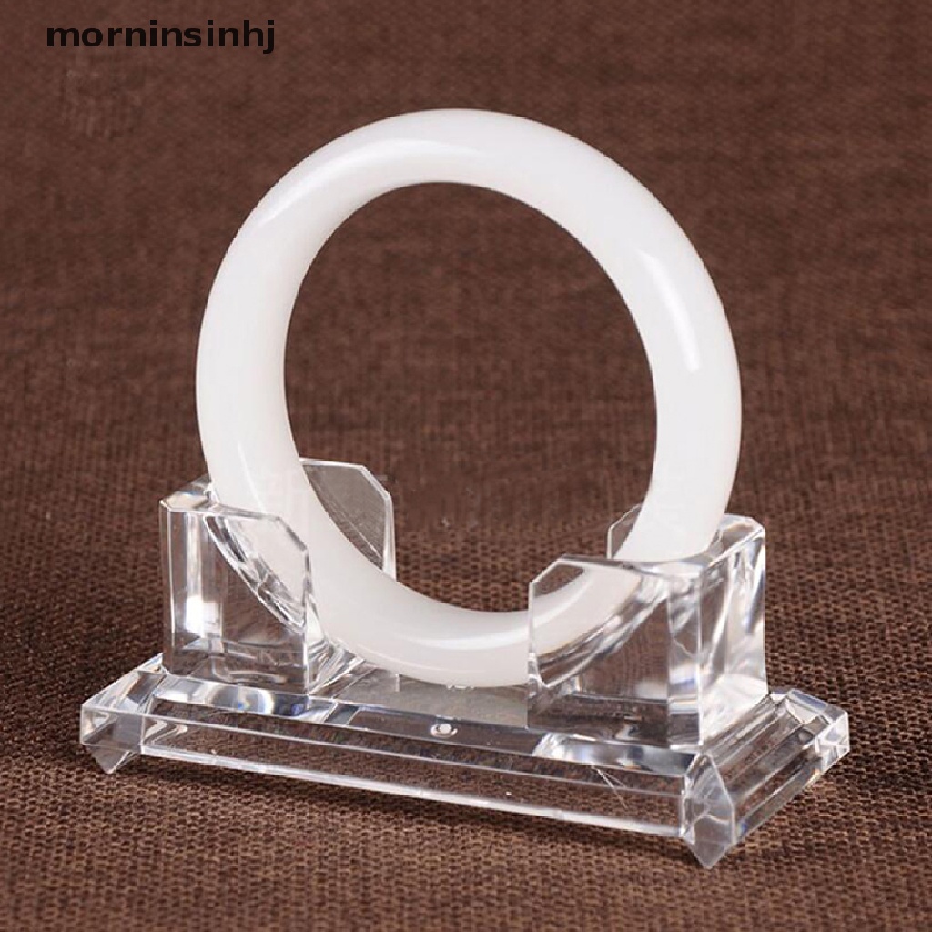 Mor Rak Stand Holder Display Gelang Bangle Bahan Akrilik Transparan