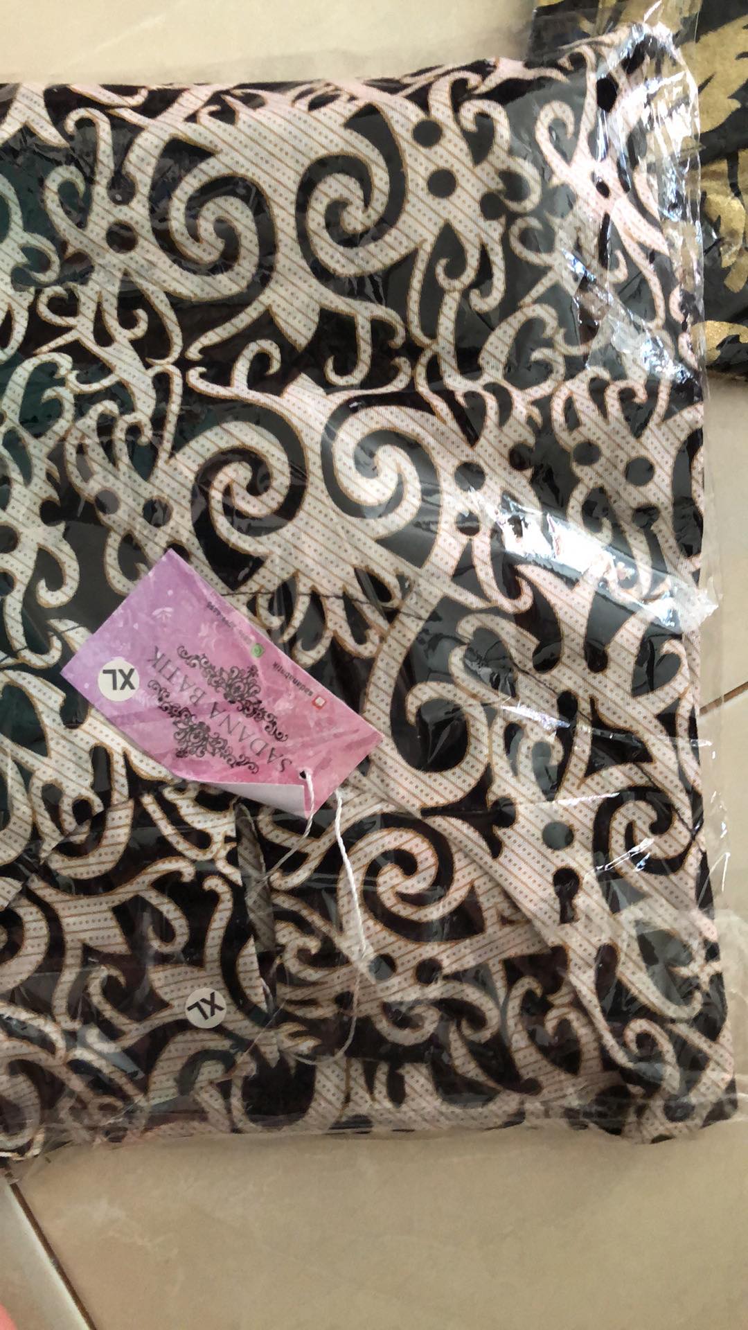 Sadana Batik Couple Atasan Motif Asmat Ayah Anak