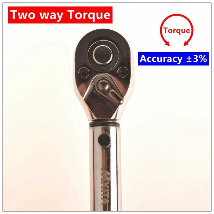 PAKET LENGKAP Kunci Torsi Kunci Pas Torque Wrench Tools 2-14Nm 25pcs