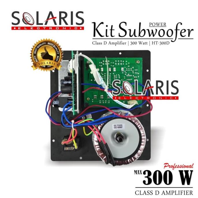 Kit Power Subwoofer Aktif Class D 300 Watt Ht-300D