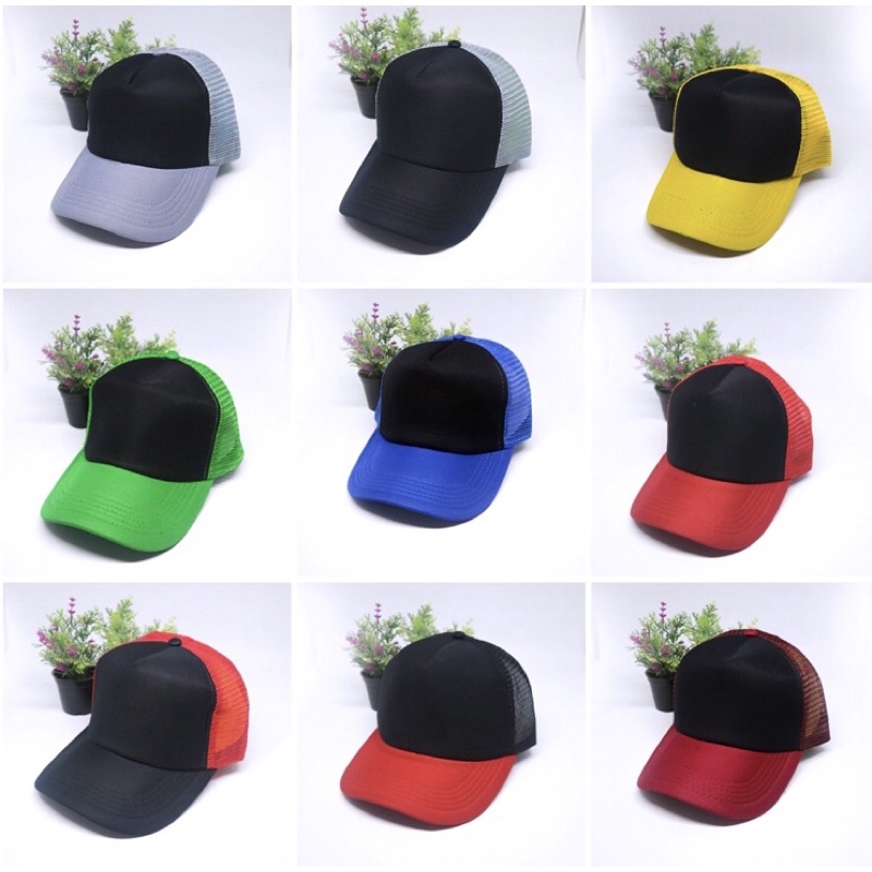 BANTING HARGA TOPI POLOS JARING PRIA WANITA TERLARIS