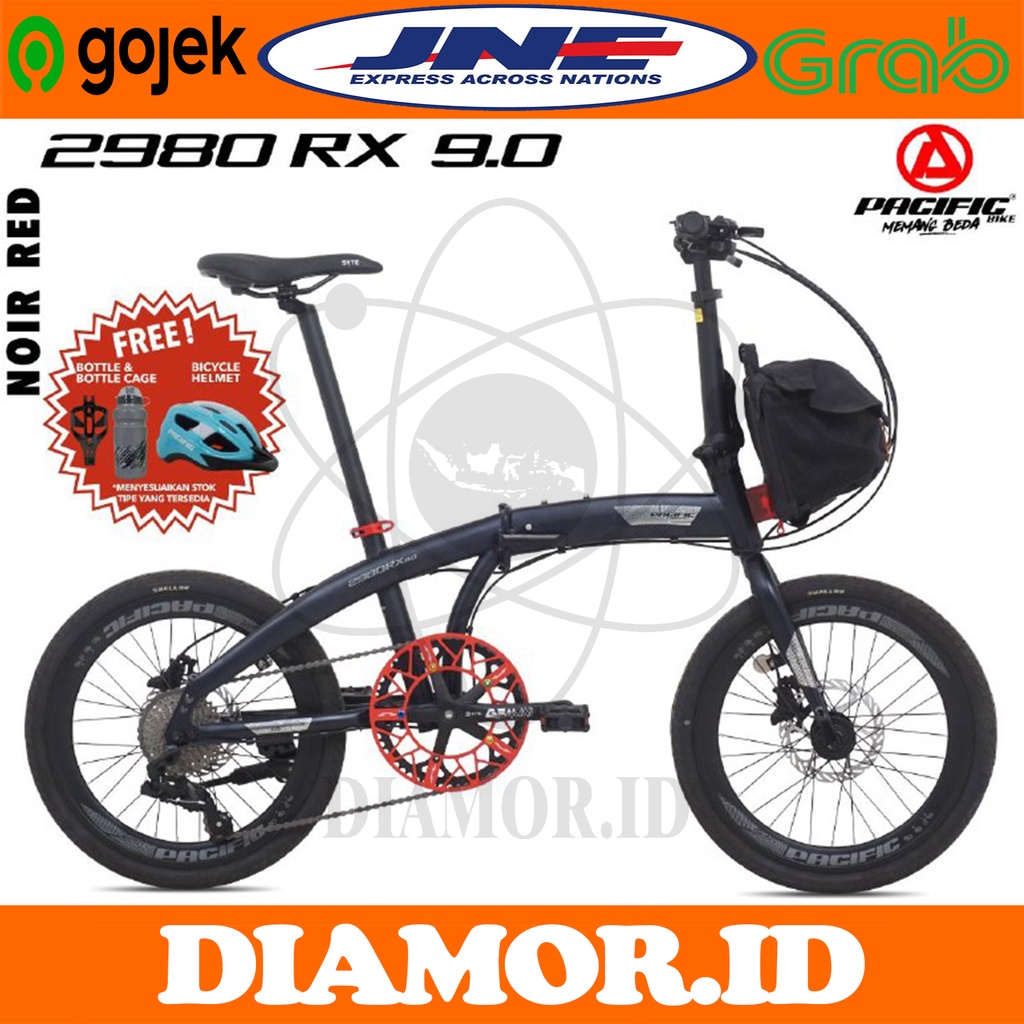 Pacific 2980 RX 9.0 Sepeda Lipat 16 20 Hydraulic 9 Speed