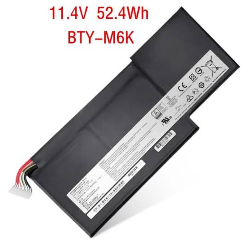 BATERAI MSI BTY-M6K MS-16KE BTY-M6J GS63VR GS73VR
