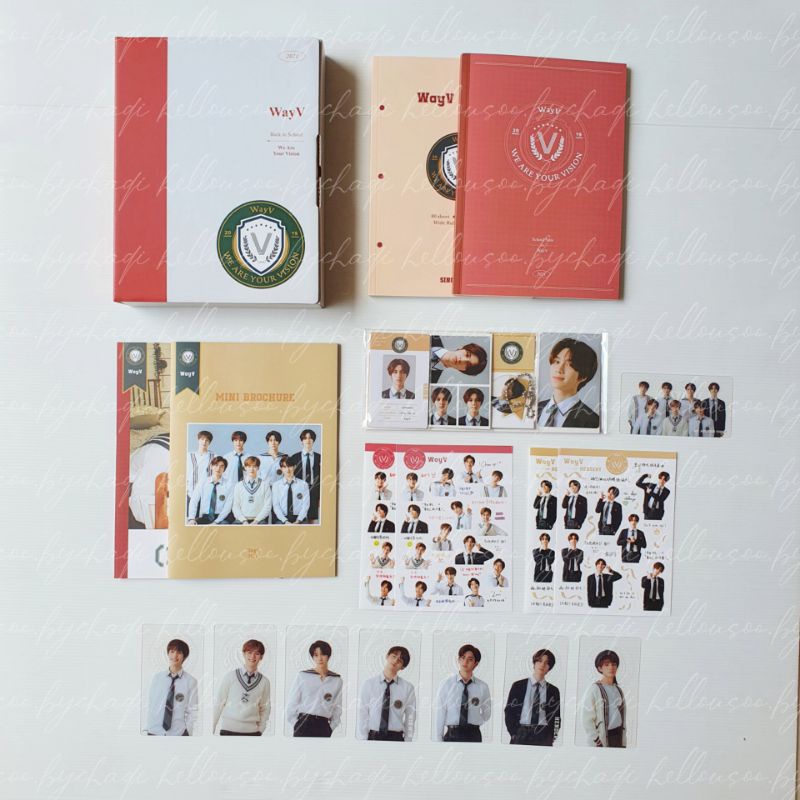 WAYV - BACK TO SCHOOL KIT B2S Xiaojun Kun Yangyang Ten Box