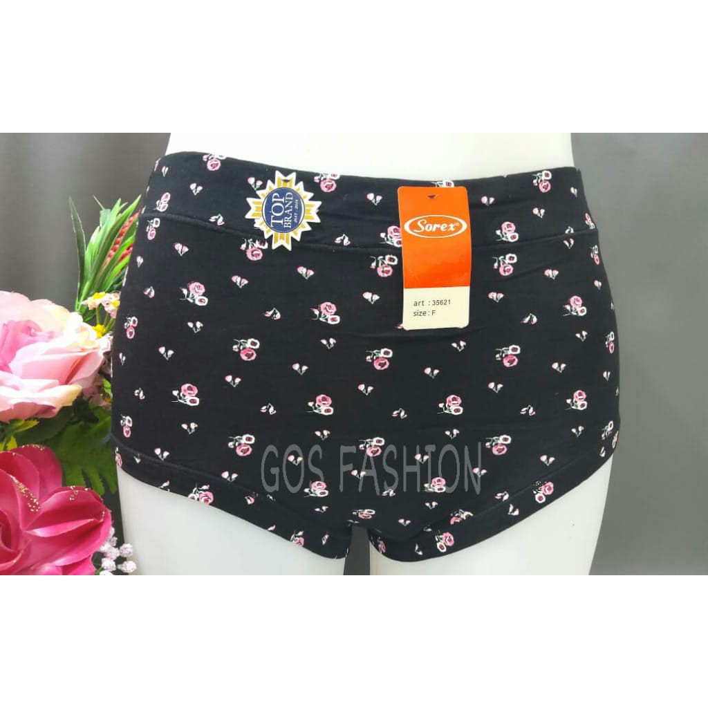 Gof SOREX CELANA DALAM WANITA SUPER SOFT MOTIF