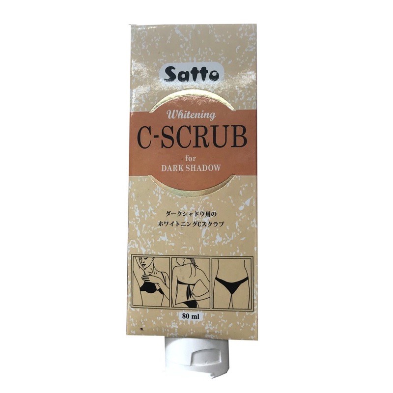 Satto C-Scrub For Dark Shadow 80ML