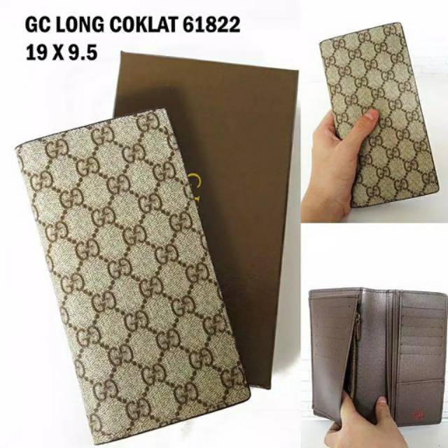 Dompet panjang pria wanita gucci