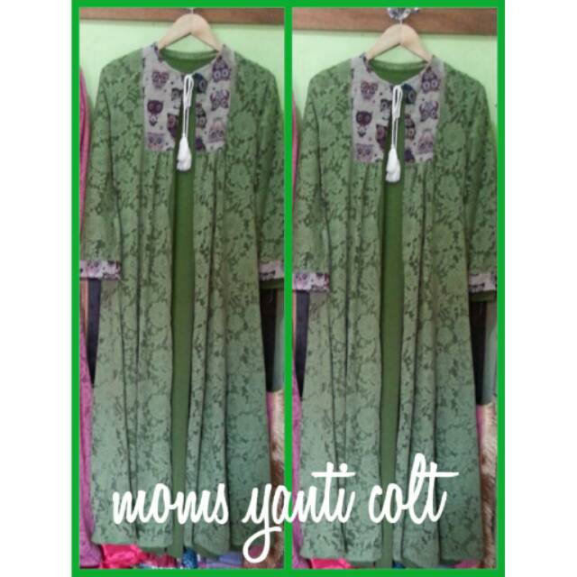 Gamis set 2in1