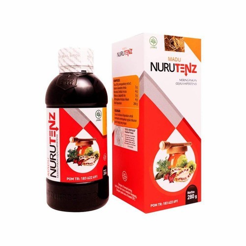 

MADU NURUTENZ 280 G MERINGANKAN GEJALA HIPERTENSI