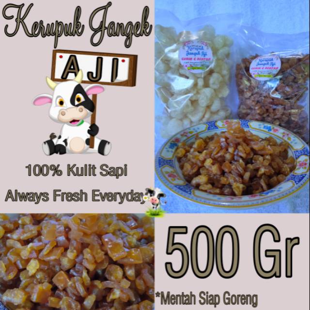

TERMURAH - Kerupuk Kulit | Jangek | Dorokdok - 500 Gr