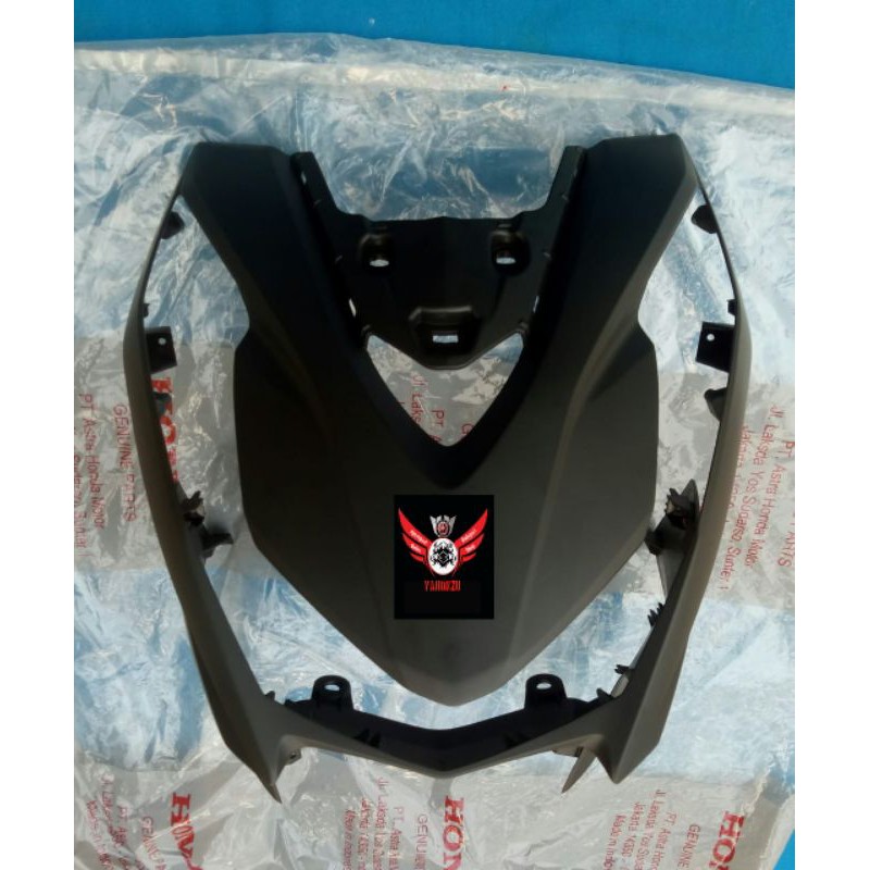 bodi tameng depan beat fi all new led 2020 original hitam dof