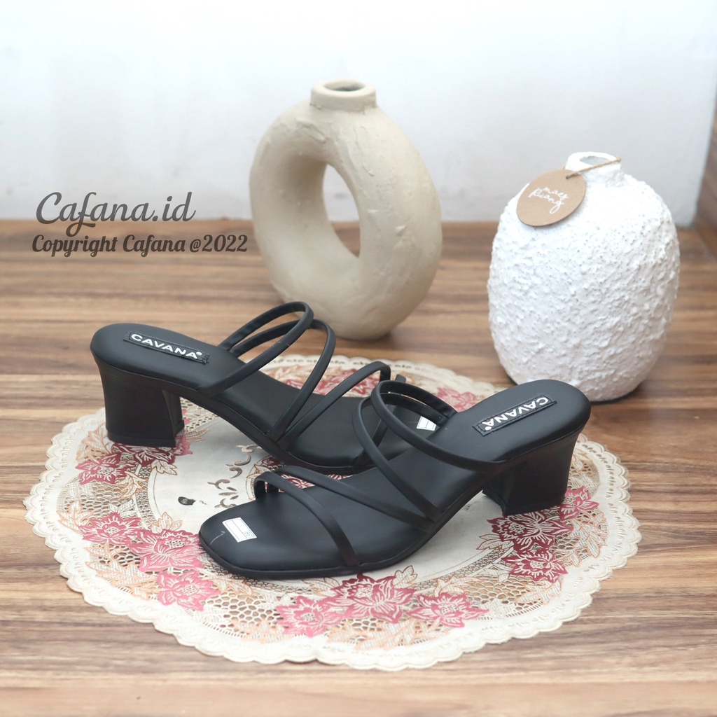 Sandal Hak Tahu Wanita Premium Kendra SDH255