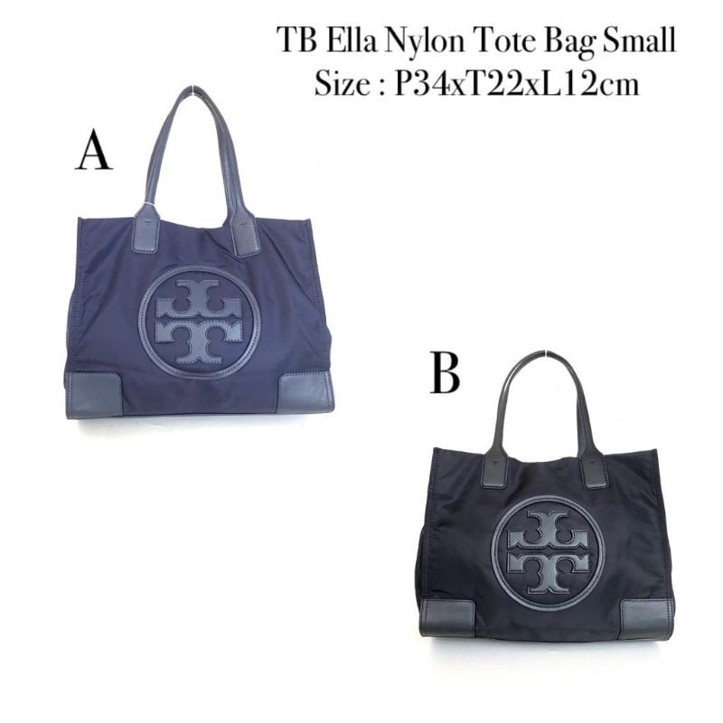 Promo Tory Burch Ella Nylon Tote Bag Small