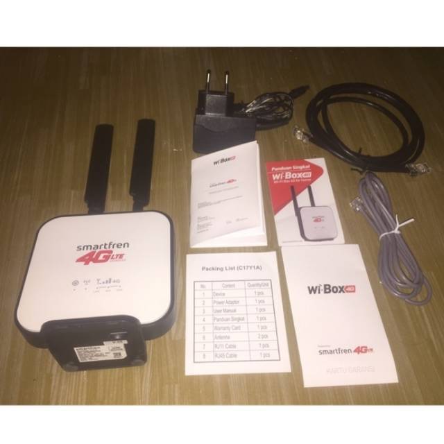 Modem Wifi 4G Router WiBox / Wi Box W1 Smartfren Second Murah Mulus 98%