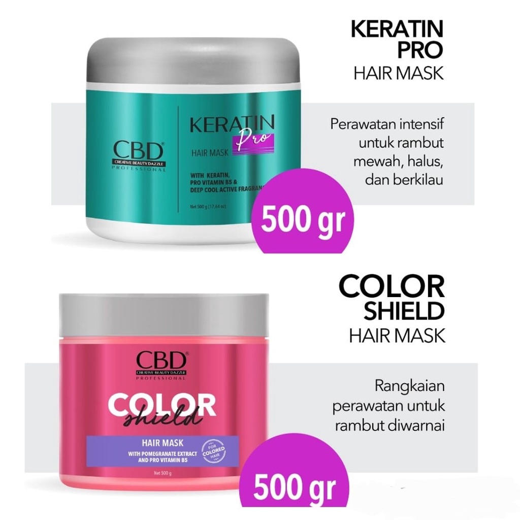 CBD  Hair Mask 500g (BESAR)