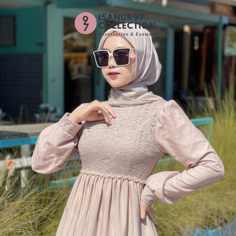 Kacamata Wanita Kotak Square Persergi Kacamata Frame Besar Kotak Fashion Korea Sunglasses