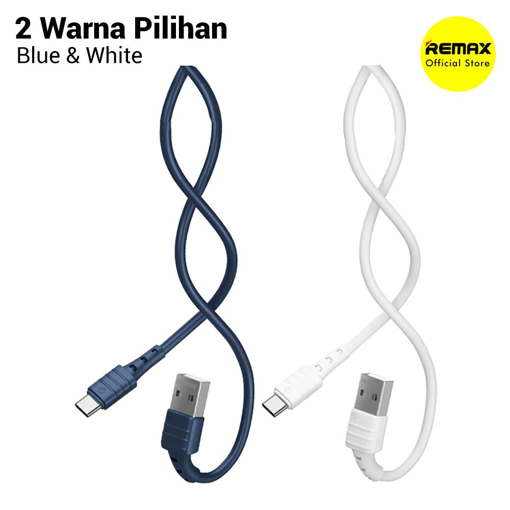 Remax RC-179A Zeron Kabel Data Type C 2.4A Fast Charging Cable USB Charger Original Garansi Resmi
