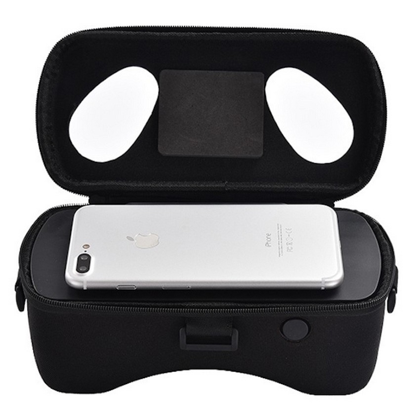 VR Box PANDA Virtual Reality 3D Glasses - Black