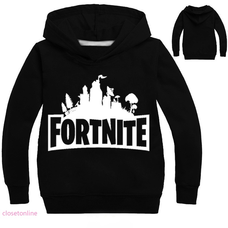 Cl Kids Boys Girls Fortnite Hoodies Long Sleeves Clothes Plain - roblox childrens clothes suit hoodie pants two piece hooded sweatshirt suit suitable for boys and girls sportswear