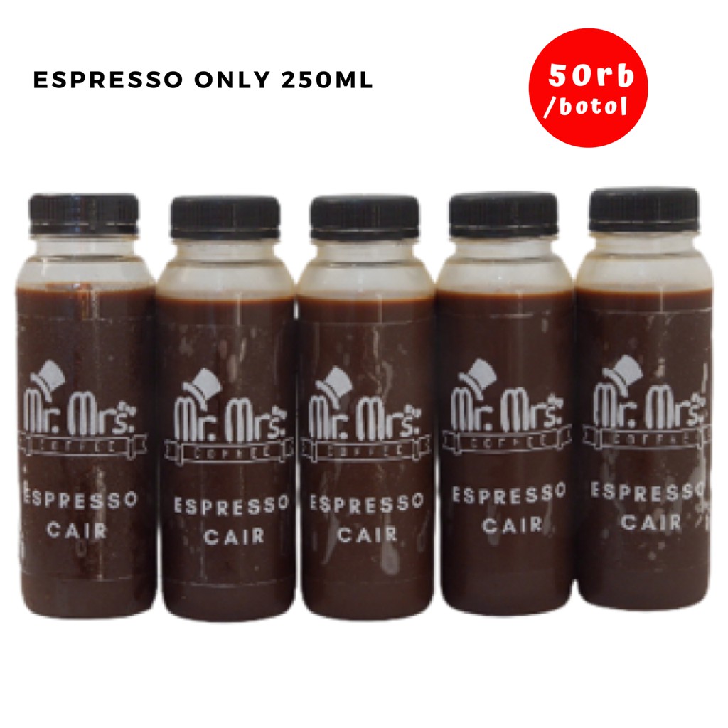 

Espresso Only 250ml