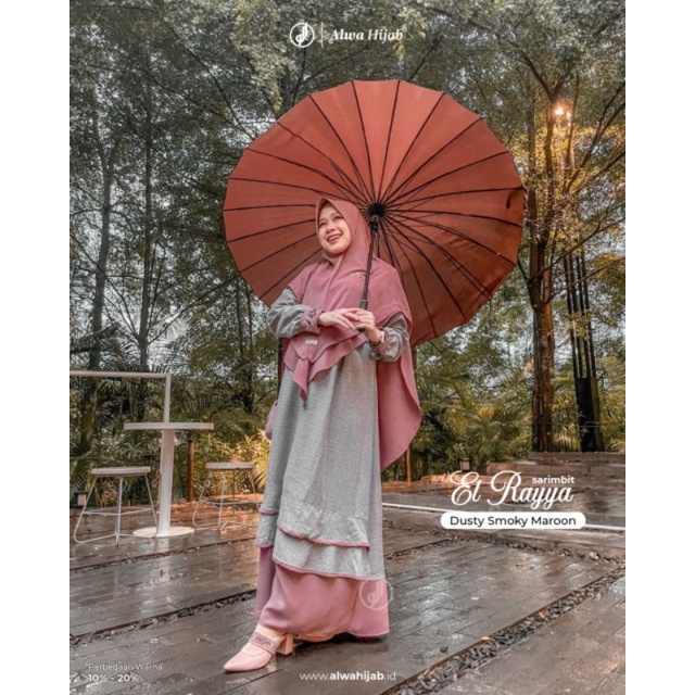 GAMIS MOM EL- RAYYA • SET  • ALWA HIJAB • READY STOK