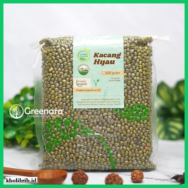

Makanan-Kering- Kacang Hijau Organik 500 Gr / Asi Booster / Mpasi / Lingkar Organik -Aneka.