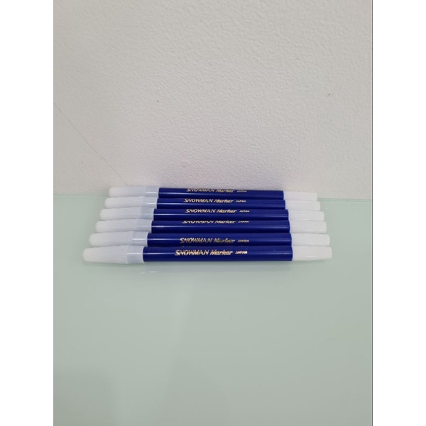 

SPIDOL SNOWMAN MARKER BIRU KECIL PW 1A ECERAN