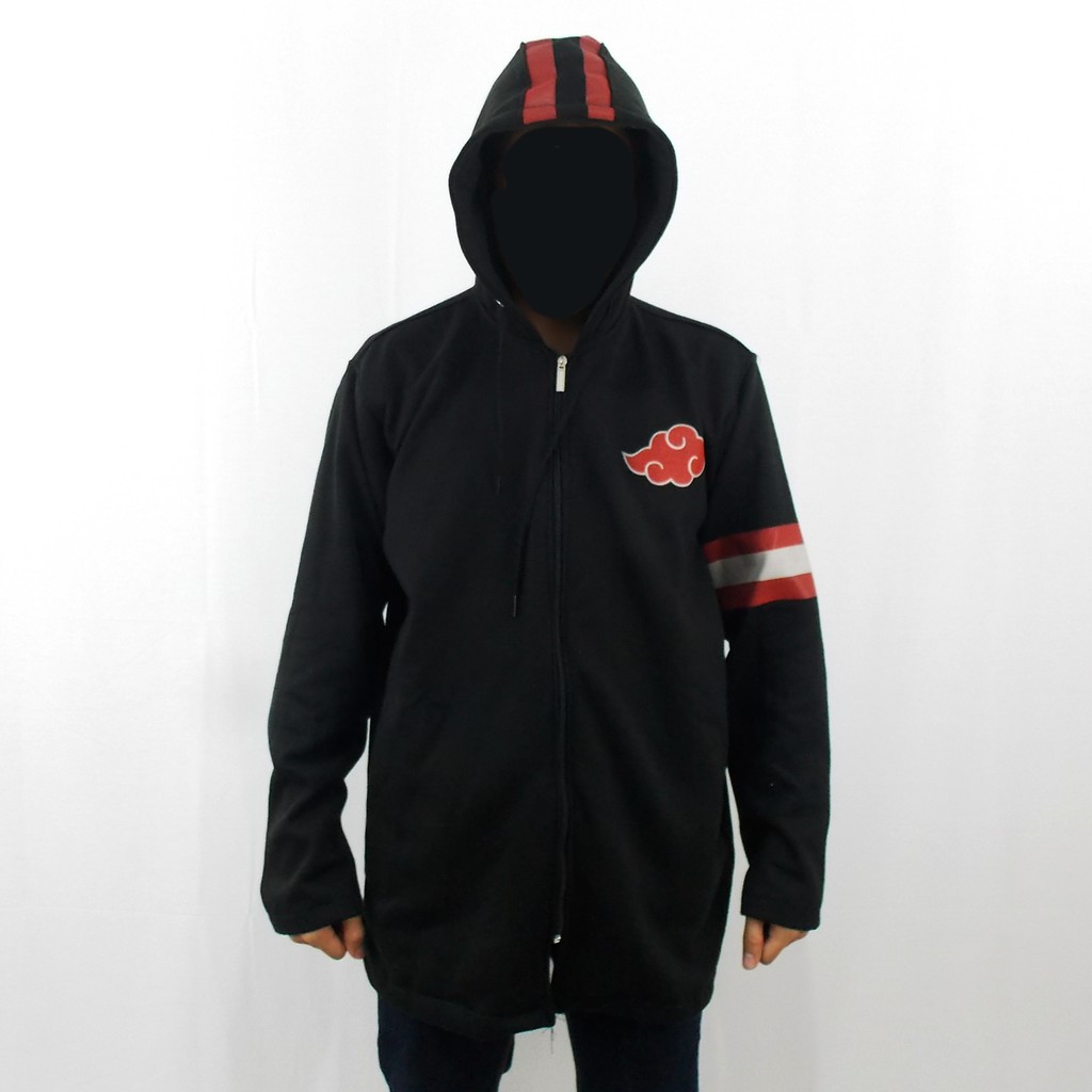 JUBAH AKATSUKI CLAN - JAKET ANIME NARUTO SHIPPUDEN - JAKET AKATSUKI CLAN - JAKET NARUTO AKATSUKI