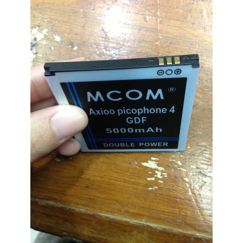 Batre Baterai Double Power Mcom Axio Axioo Picophone 4 GDF