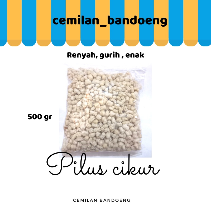 Pilus kencur renyah dan gurih 500gr