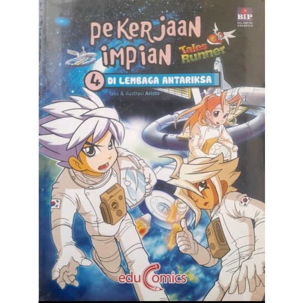 Komik Sains Antariksa Tales Runner Pekerjaan Impian di Lembaga Antariksa science comic