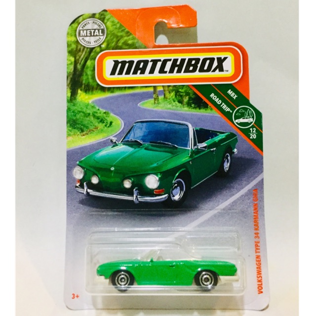 matchbox volkswagen karmann ghia type 34