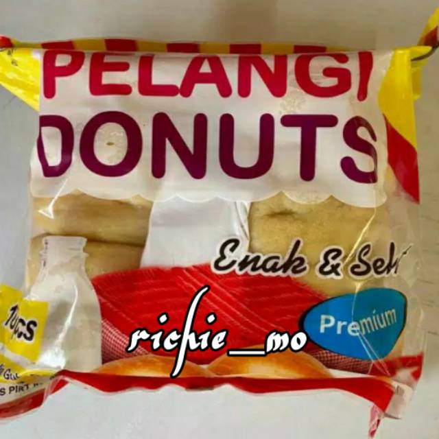 

POTATO DONUT PELANGI DONUTS isi 10 Pcs-Donut Frozen Pelangi Donuts
