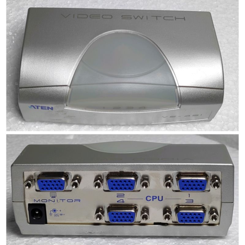 ATEN 4 Port Video KVM Switch VS-491