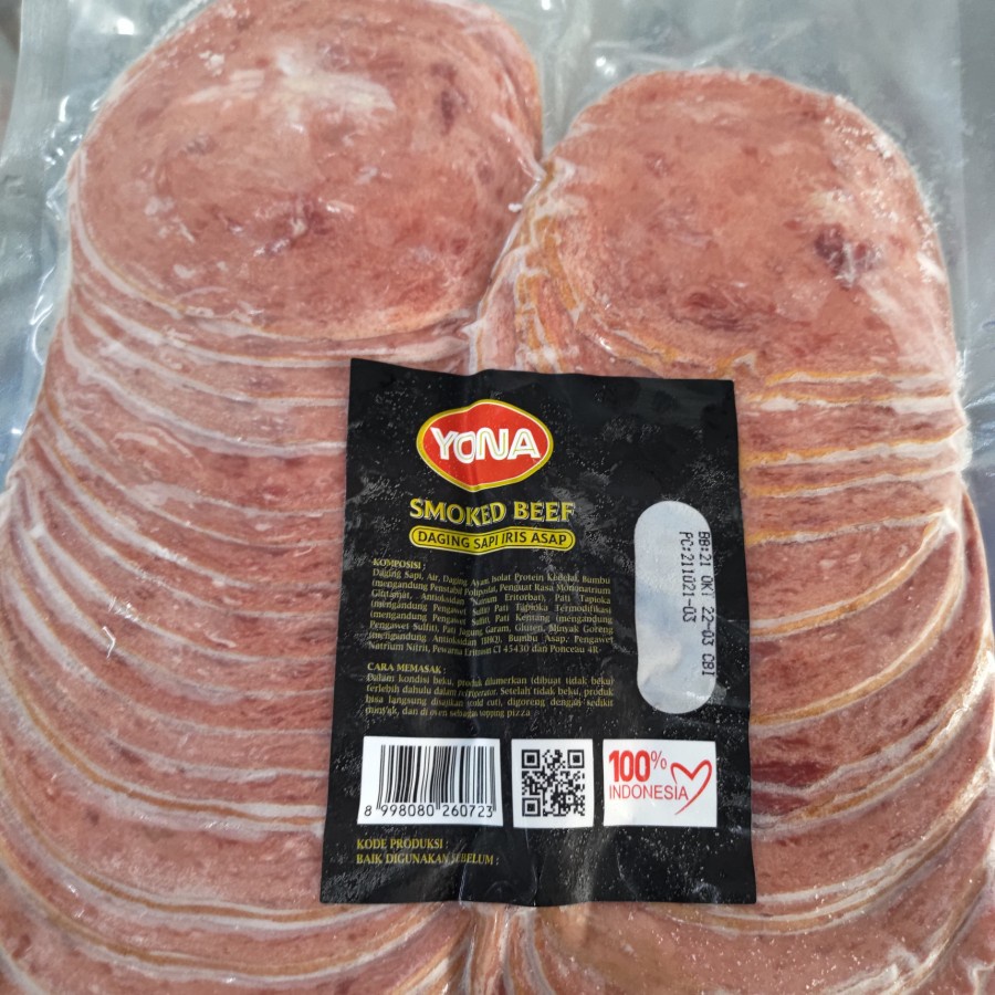 

Yona Smoked Beef sapi 1 kg