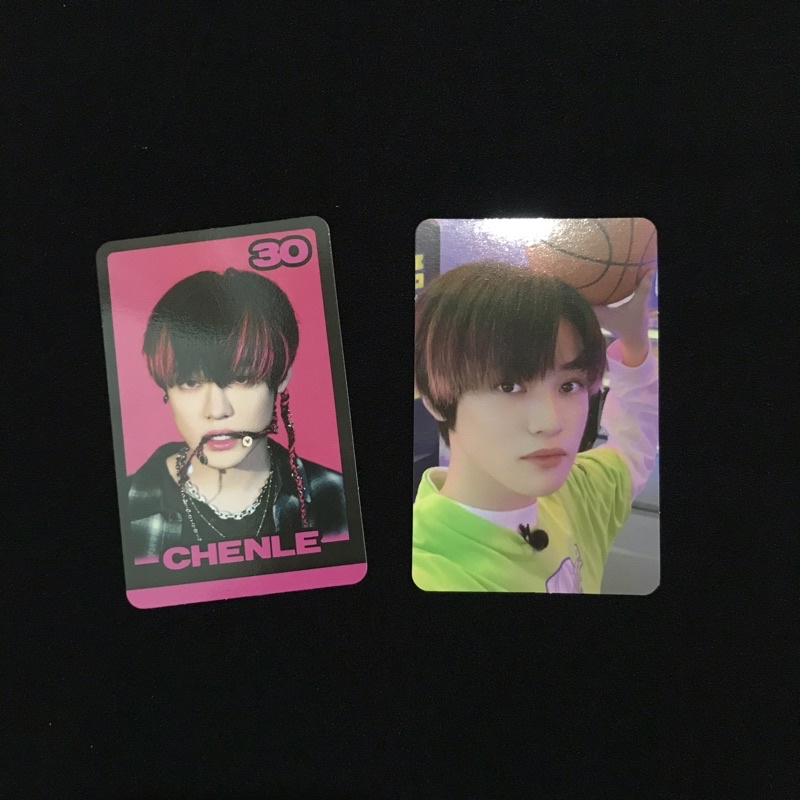 Ready stock tc chenle glimo ver b trading card glitch mode chenle basket