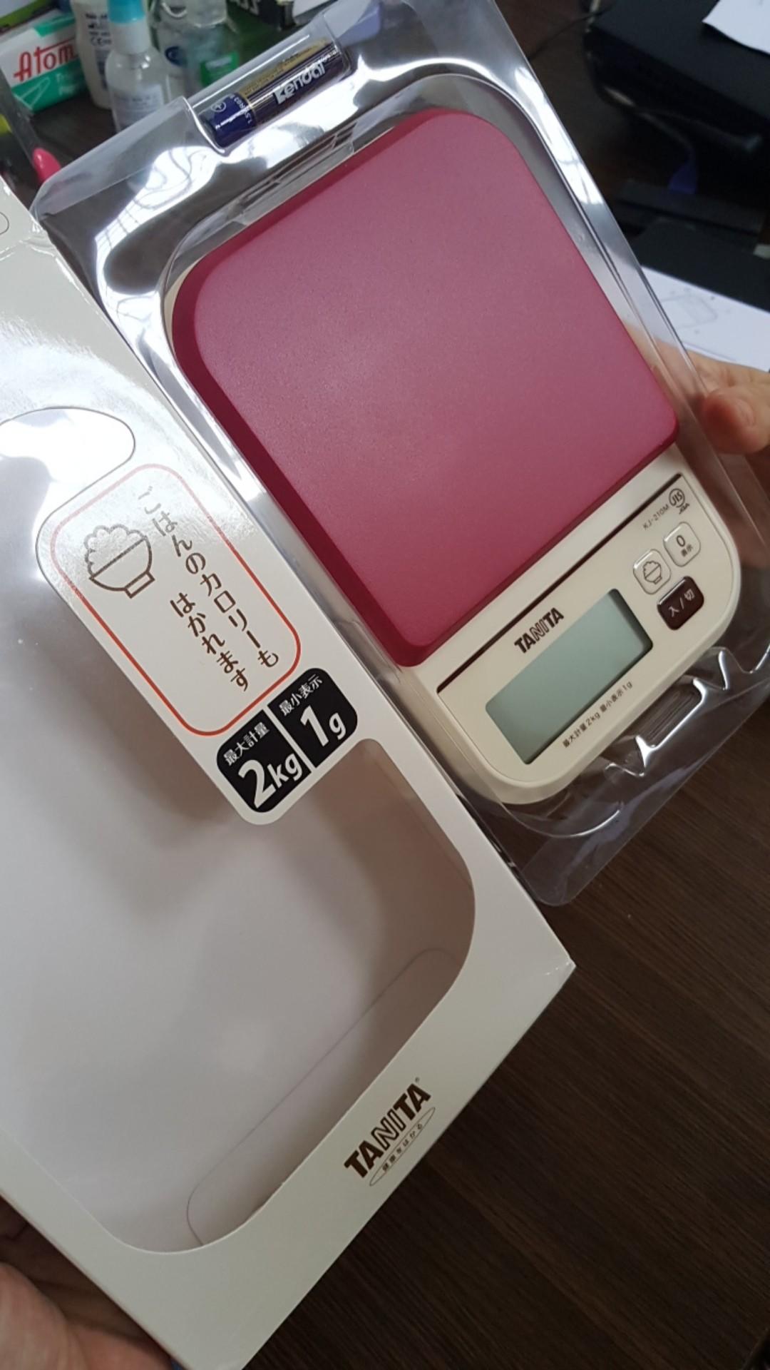 Tanita Timbangan Dapur Kj- 210- Digital Kitchen Scale 2kg/1gr