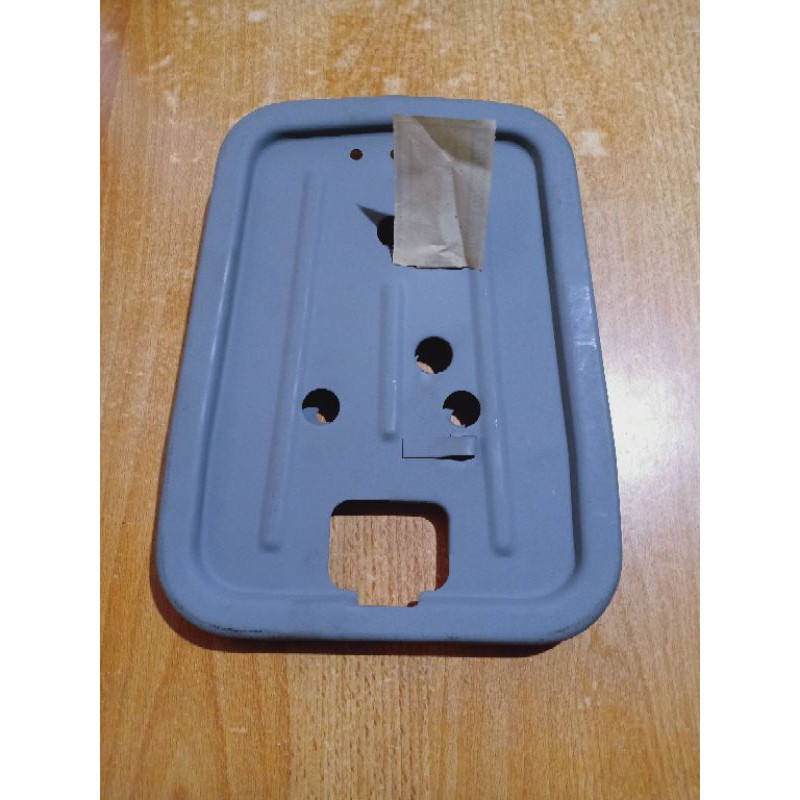 plat jok belakang vespa super sprint px pxe asli
