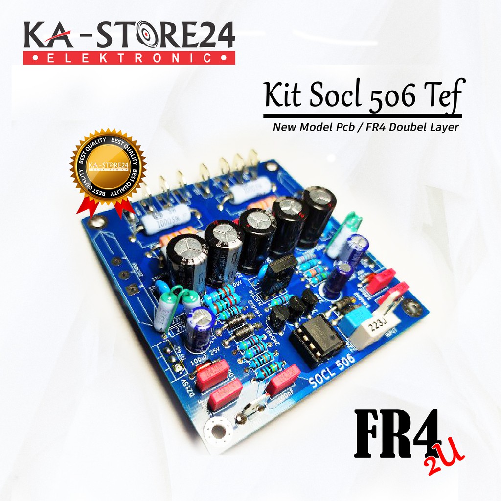 Jual Kit Driver SOCL 506 TEF 2U - FR4 PCB (New Model) | Shopee Indonesia