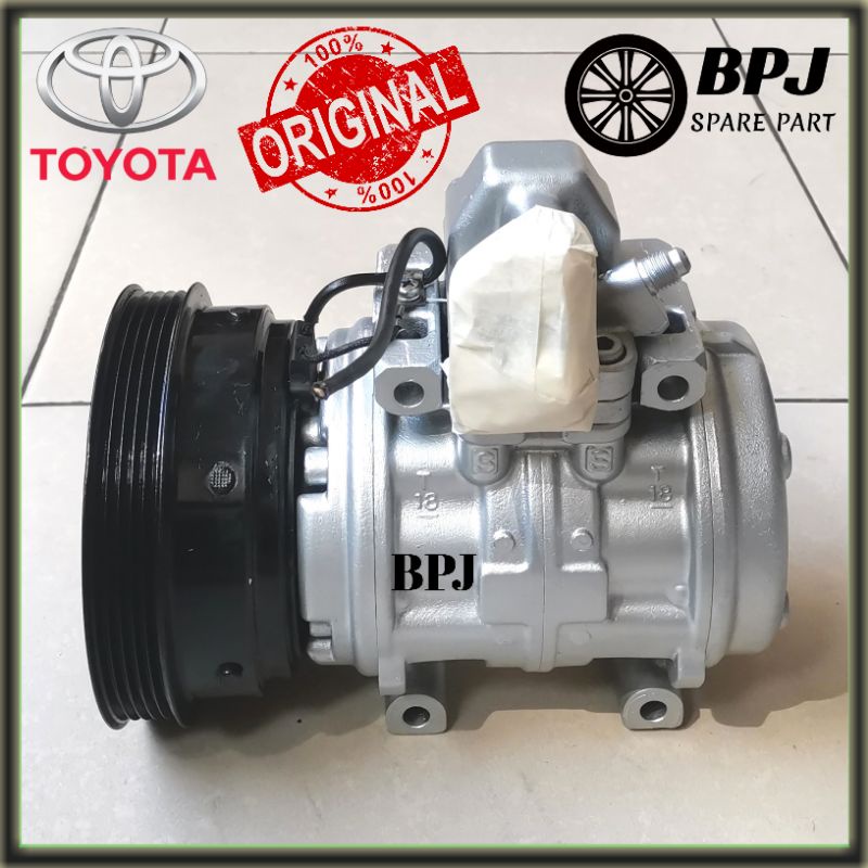 Compressor Kompresor AC Starlet Kapsul 1300cc 1.3 Taruna Futura DENSO