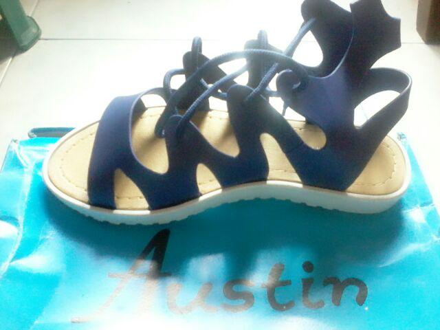 Austin Sepatu Wanita Flats Sherice - Black, Beige, Camel, Red & Navy