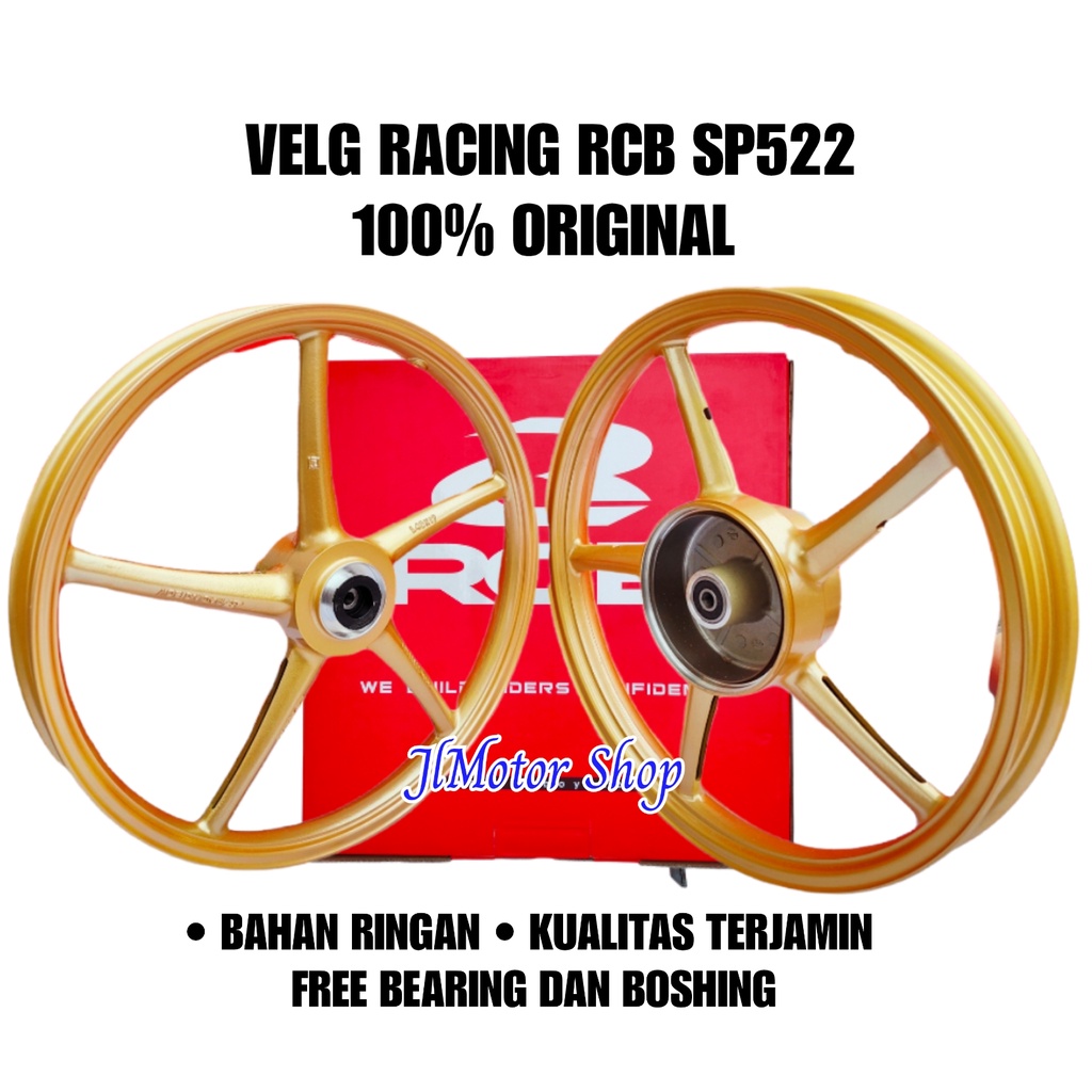 Velg Racing RCB Sp522 Jupiter Z Mx Vega R RR ZR Sonic Satria Fu 150 Jupiter MX King 150 Ninja 150 RR Palang 5 Ori