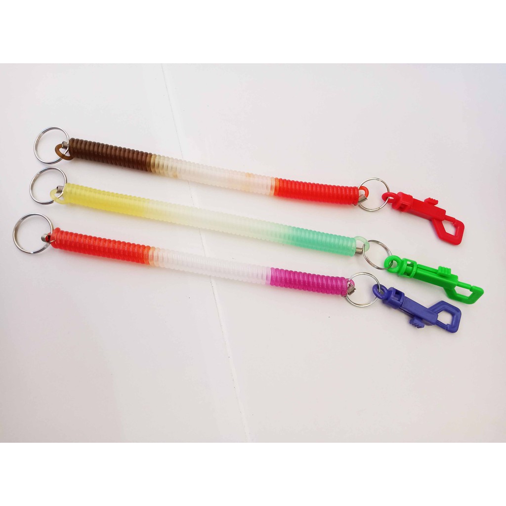 1 buah Gantungan Kunci Model Spring Spiral