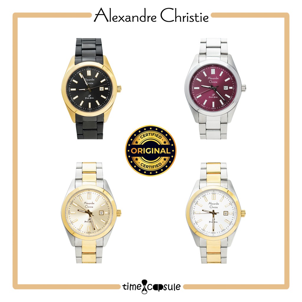 JAM TANGAN PRIA ALEXANDRE CHRISTIE ORIGINAL AC 1021 MD TERMURAH MEN'S WATCH