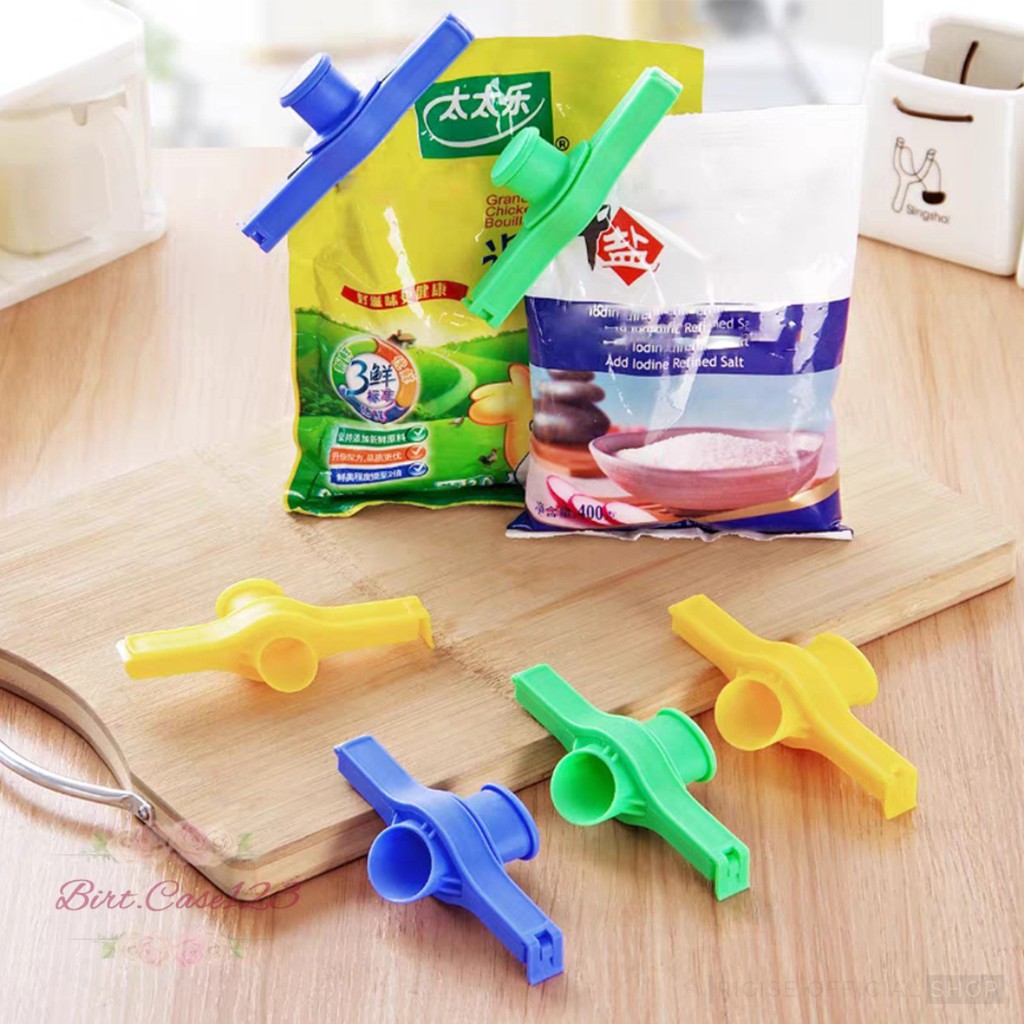 RT42 KLIP SEGEL MAKANAN BUMBU DAPUR PENJEPIT KEMASAN SACHET TUANG SEALING CLIP FOOD SEALER BC6069