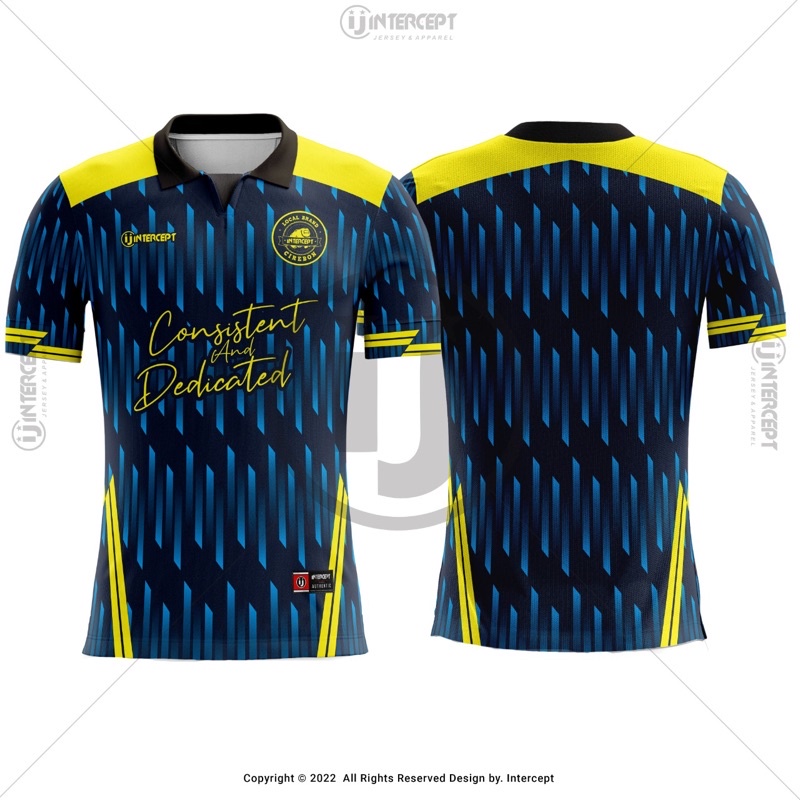 Jersey Custom Printing Pakaian Olahraga | Intercept Jersey Apparel