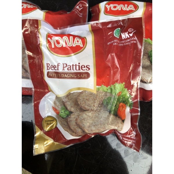 

YONA BEEF PATTIES 500g