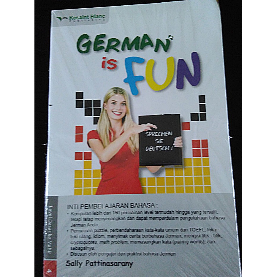 GERMAN IS FUN - Sally Pattinasarany : Original Kesaint Blanc