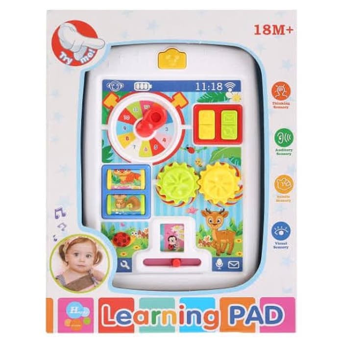 PROMO MAINAN EDUKASI BAYI Learning pad 65080 Mainan ipad edukasi anak Mainan bayi